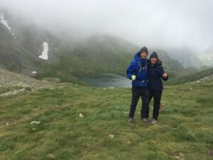 Amélie et Anthony en tour d'Europe à la montagne