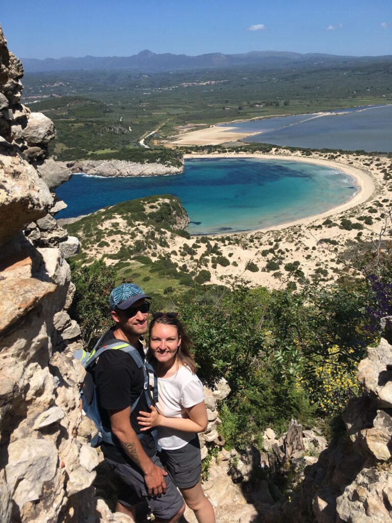 Amélie et Anthony en Grèce