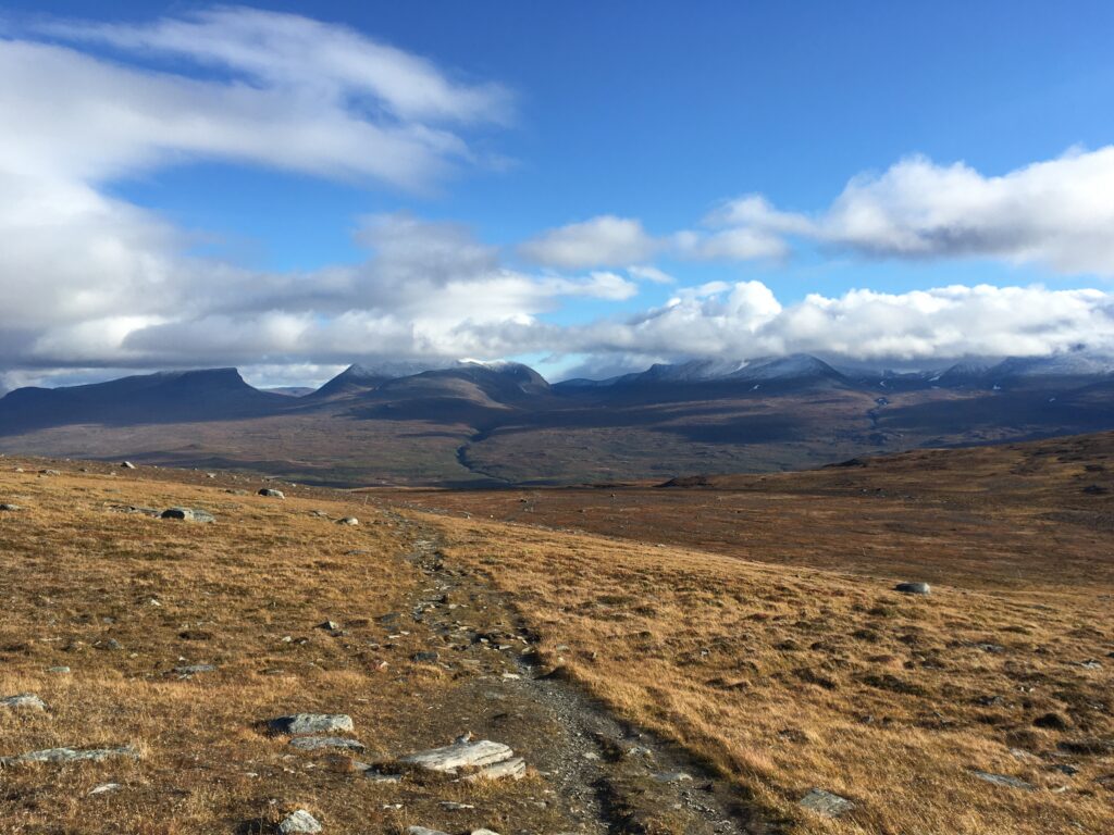 paysage de suède en van